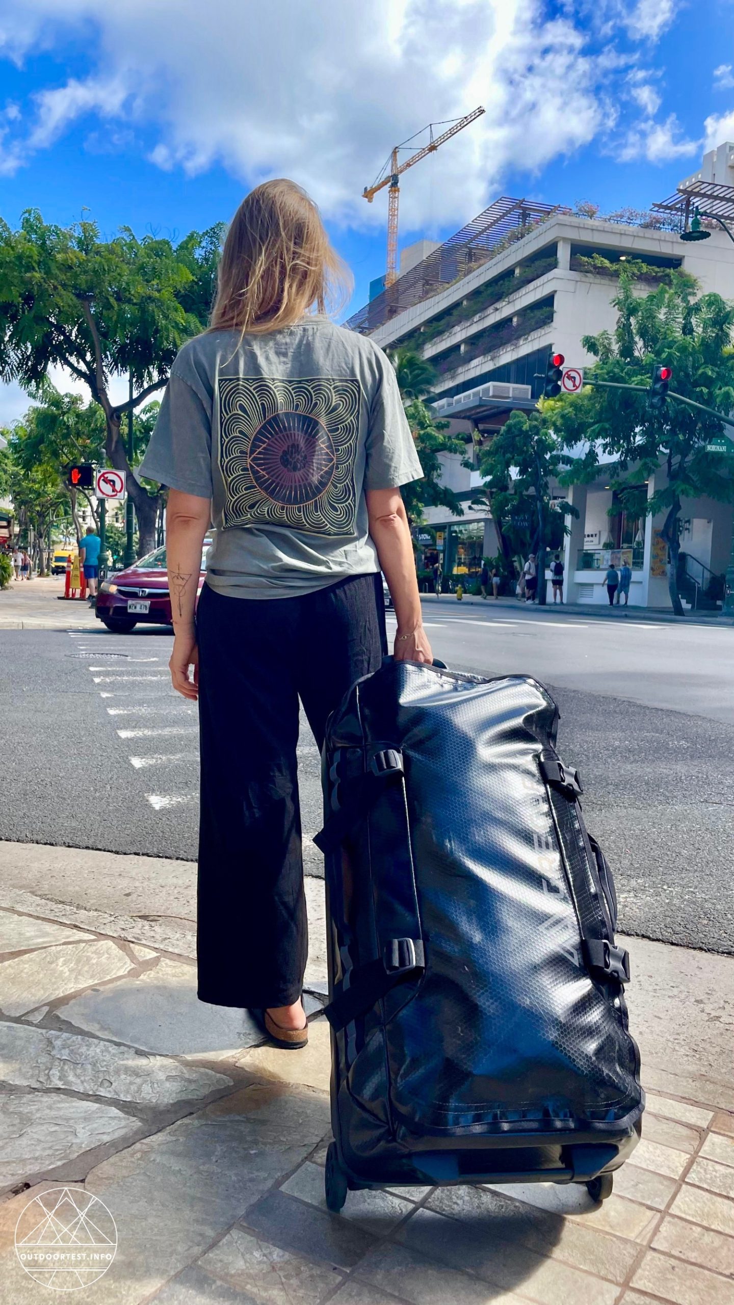 GREGORY Alpaca Wheeled Duffle 100