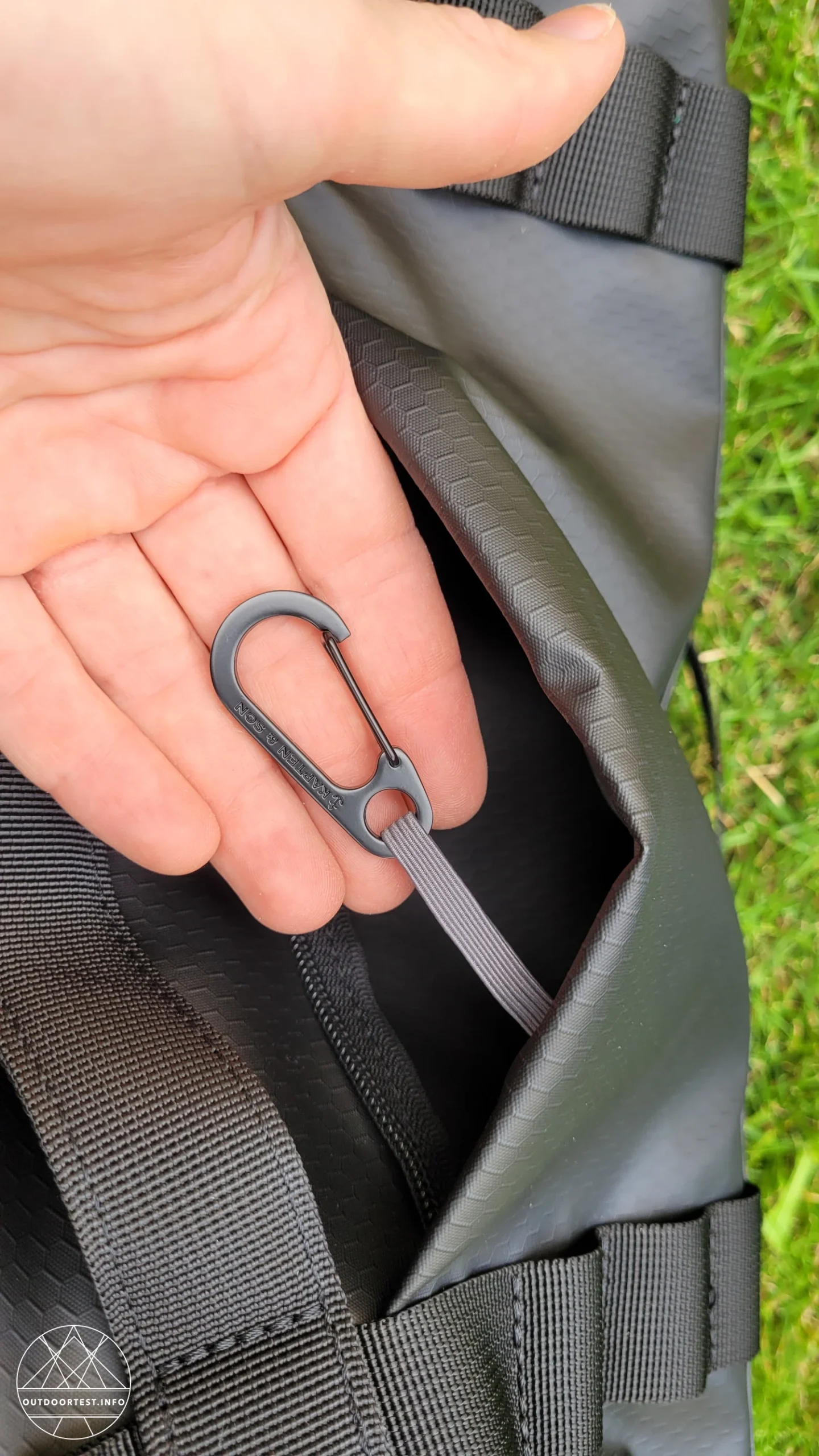 Kapten & Son - Lisbon Duffle Backpack Large All Black