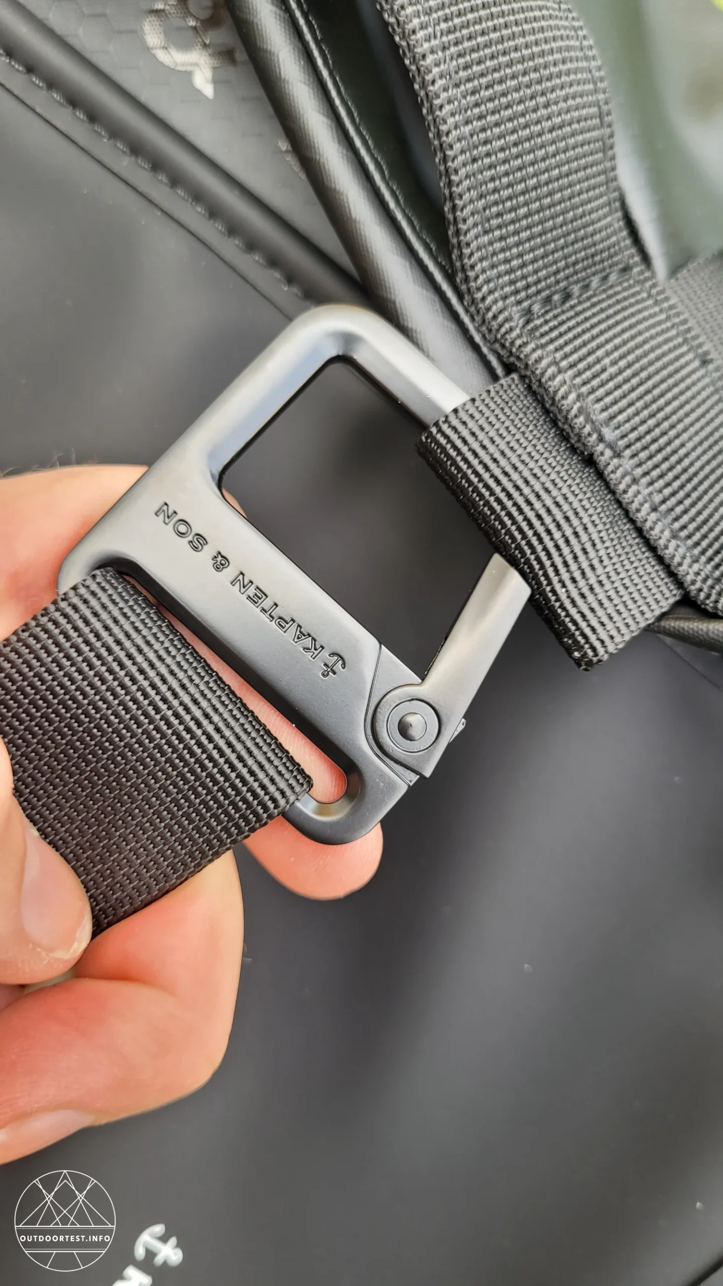 Kapten & Son - Lisbon Duffle Backpack Large All Black