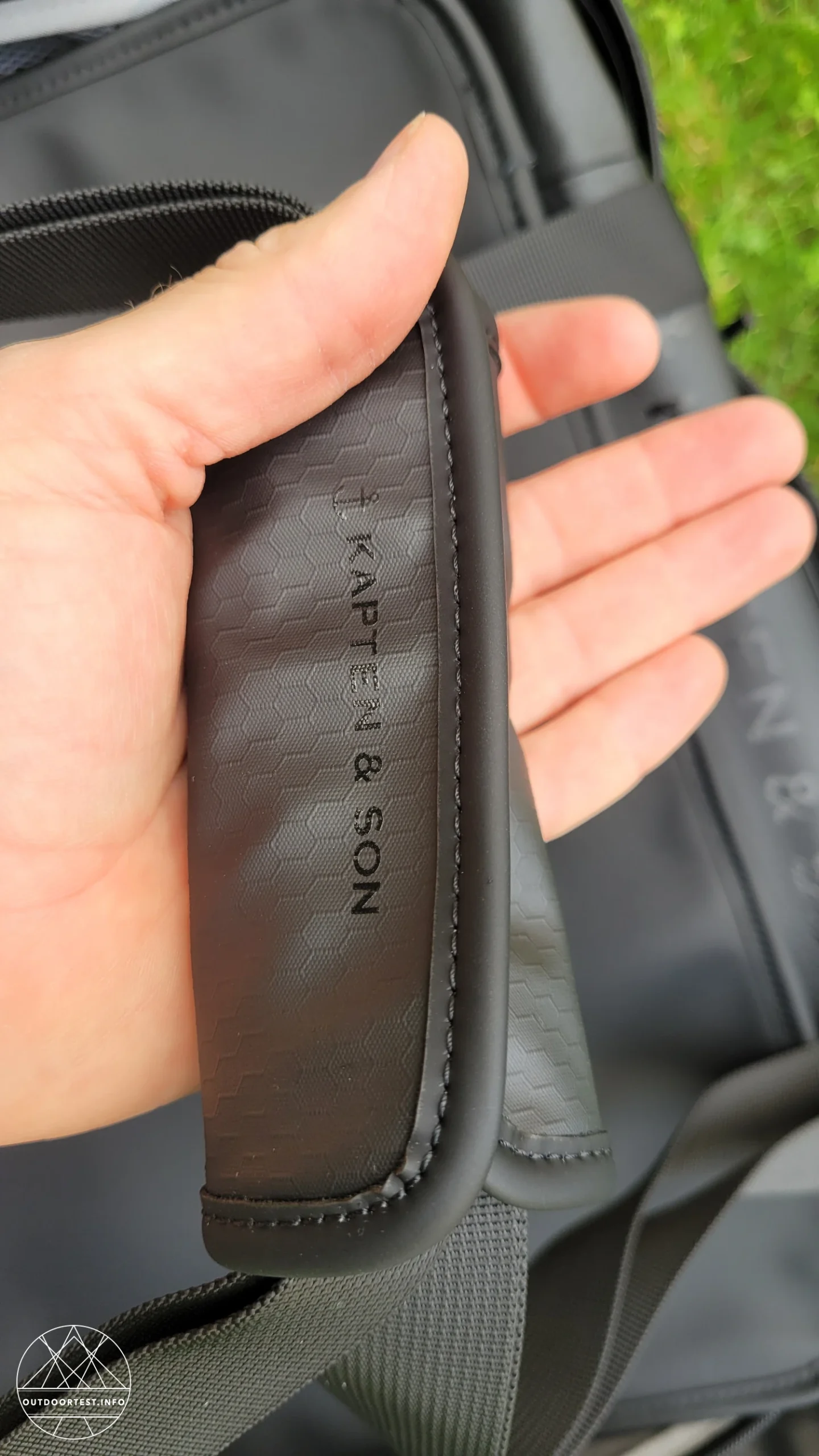 Kapten & Son - Lisbon Duffle Backpack Large All Black