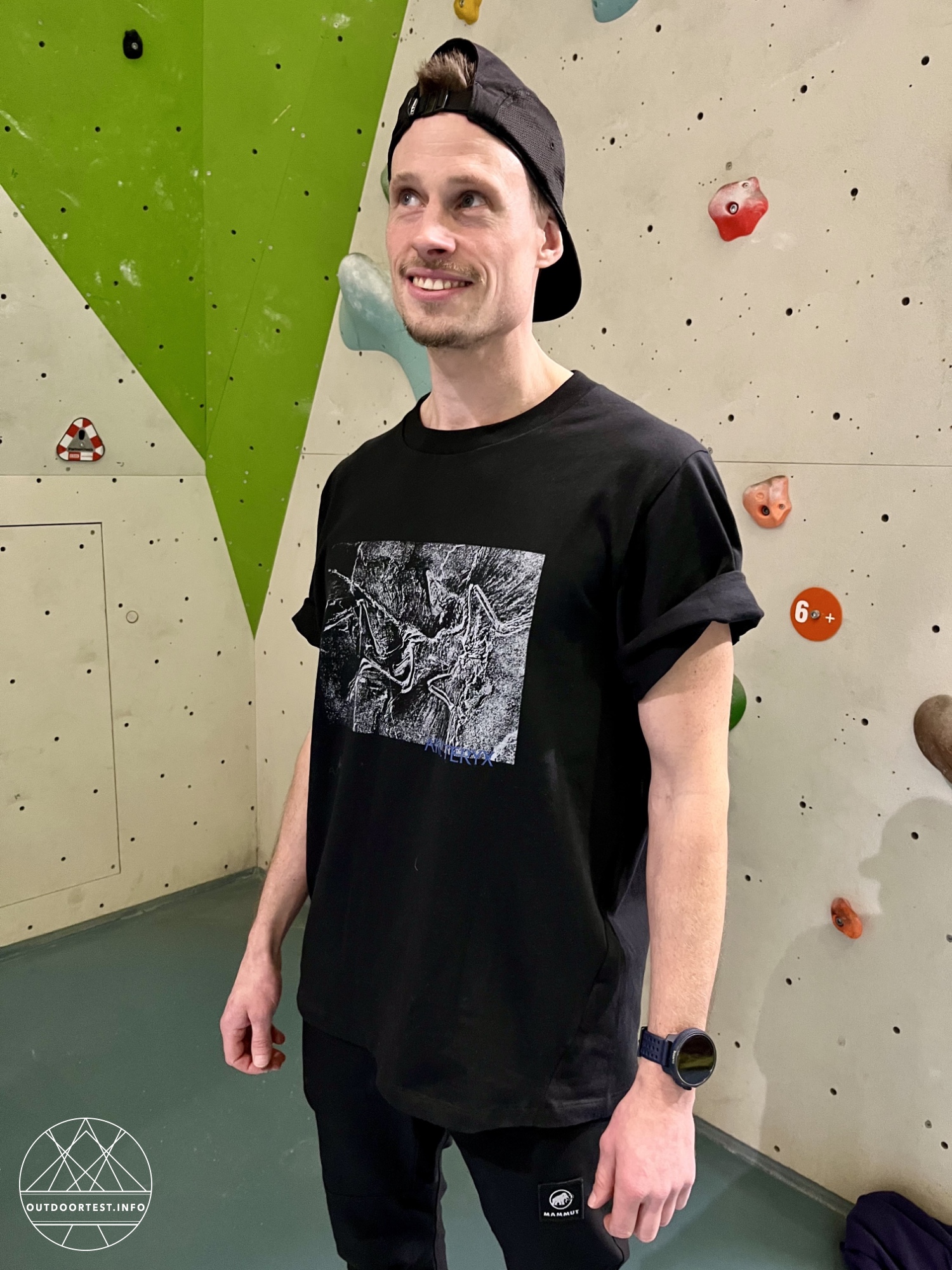 Arcteryx -  KRAGG COTTON LITHOGRAPHICA T-SHIRT HERREN