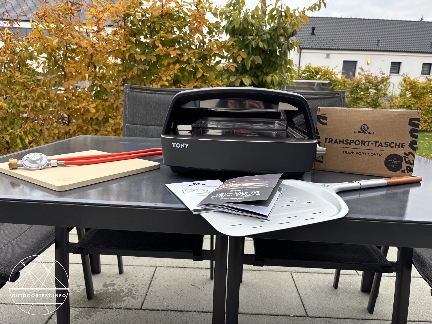 Burnhard - Tony Gas-Pizzaofen Advanced-Set 3-tlg.