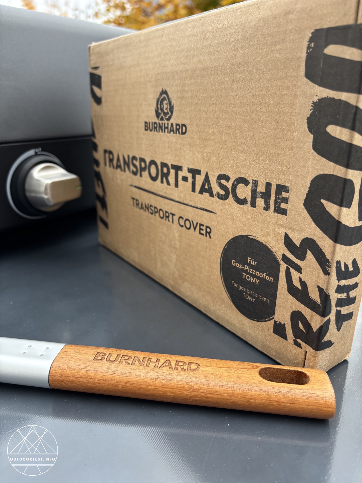 Burnhard - Tony Gas-Pizzaofen Advanced-Set 3-tlg.