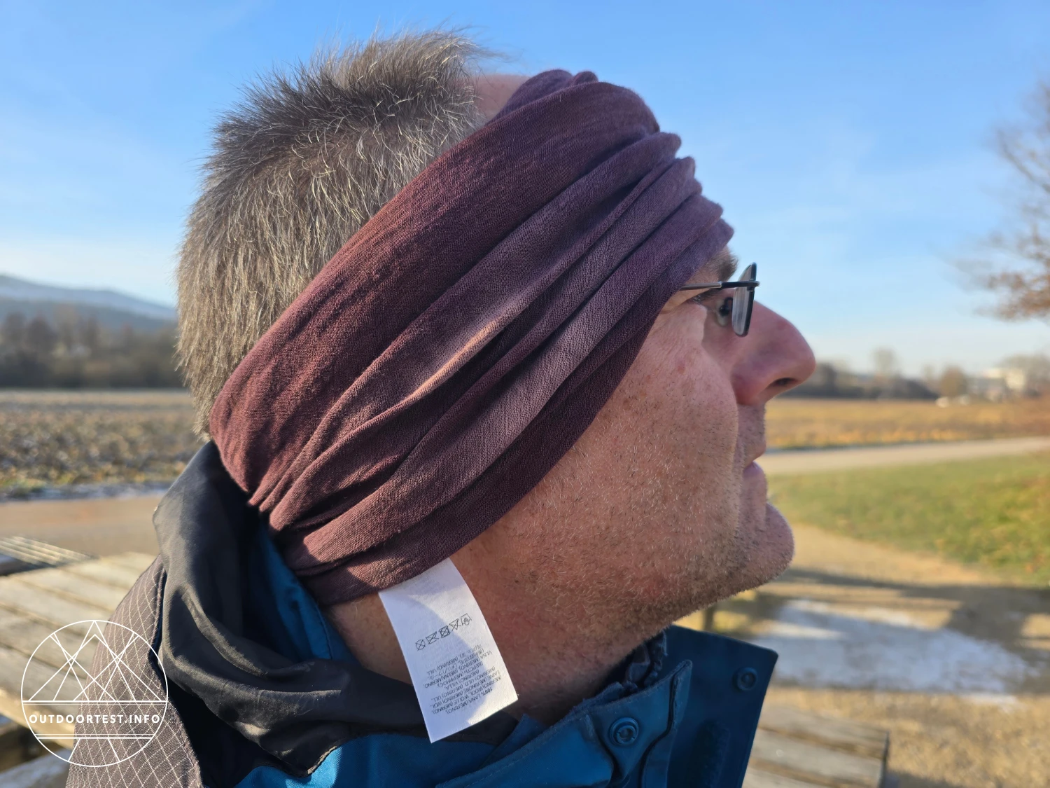 Buff - Merino Lightweight Multifunktionstuch Natural Tye Dye