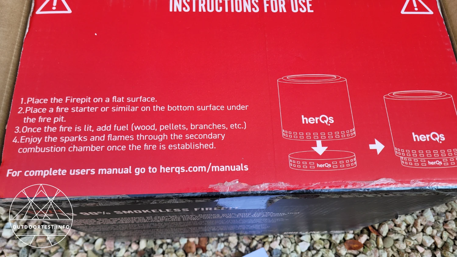 herQs - Rauchfreie Feuerstelle Cozy