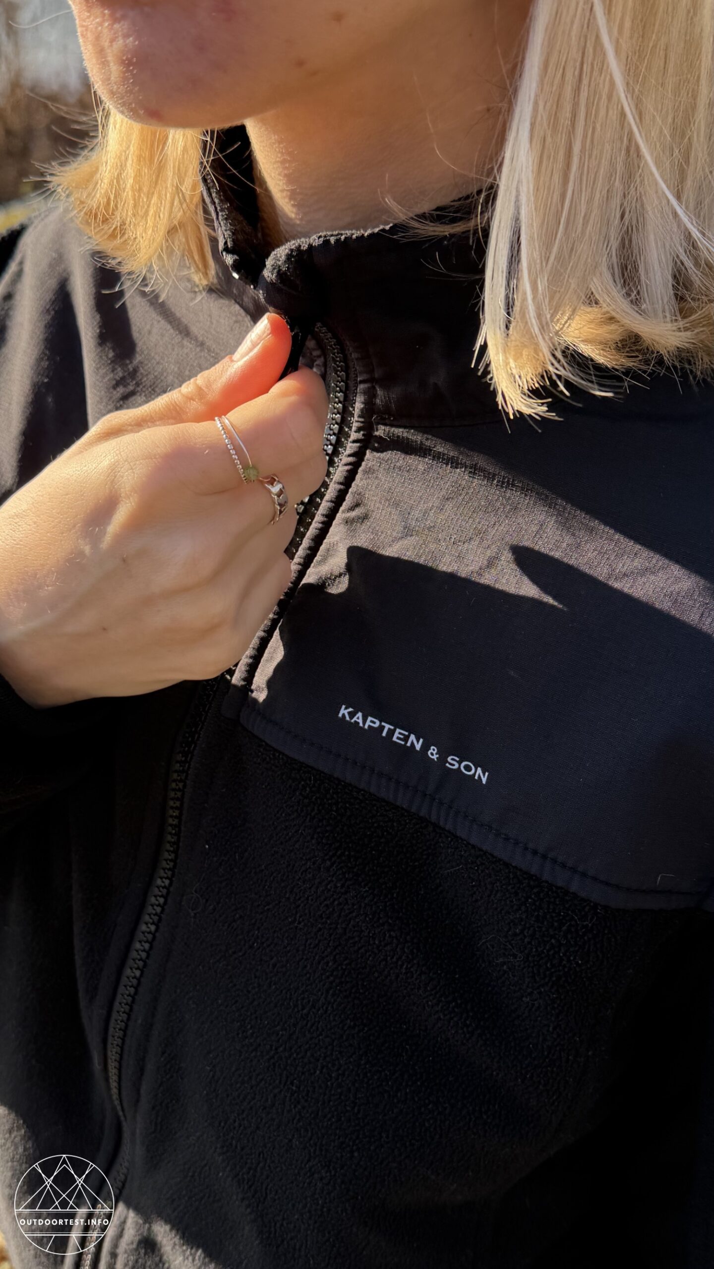 Kapten & Son - Fleece 3in1 Winter Jacket All Black