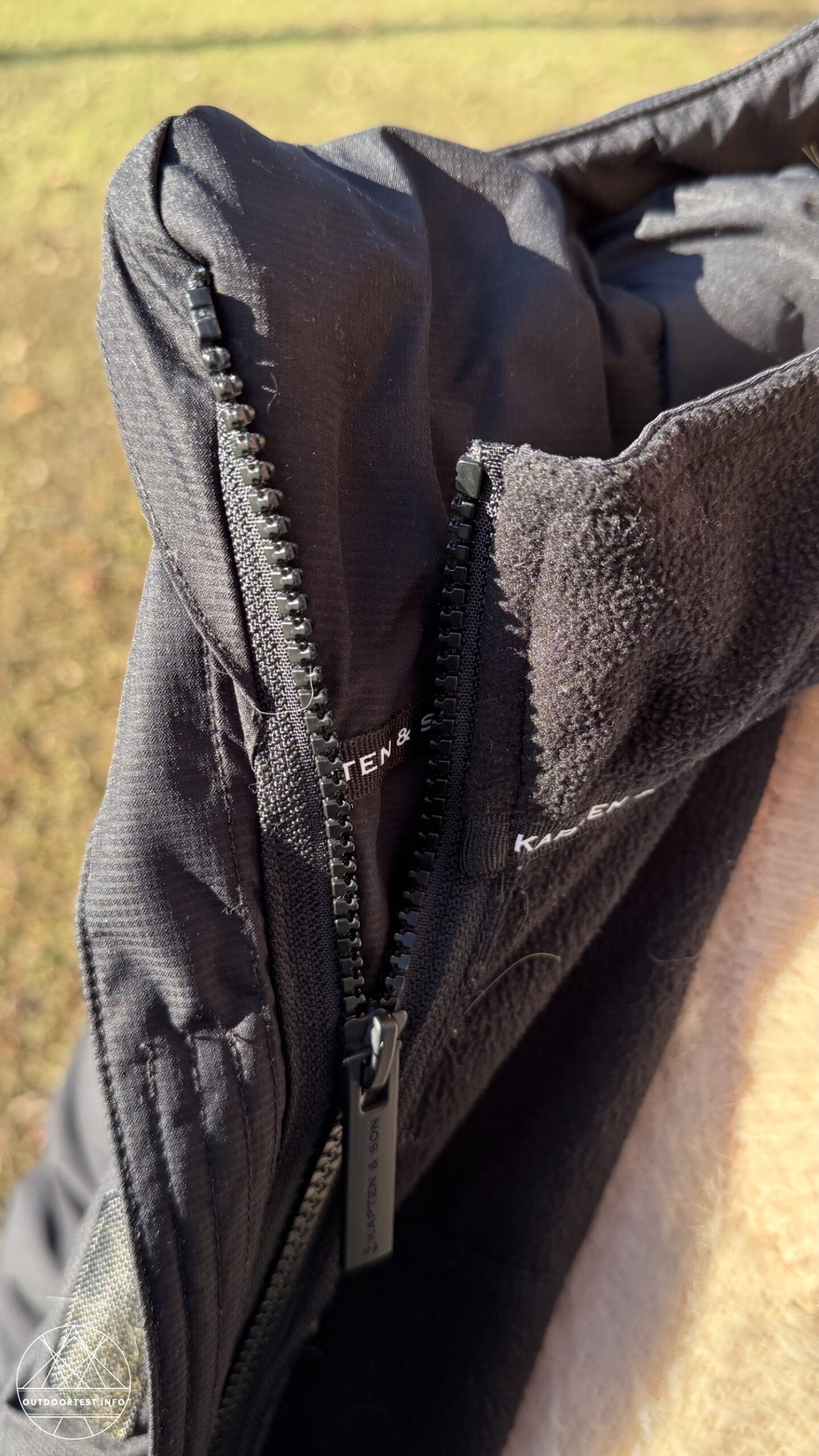 Kapten & Son - Fleece 3in1 Winter Jacket All Black