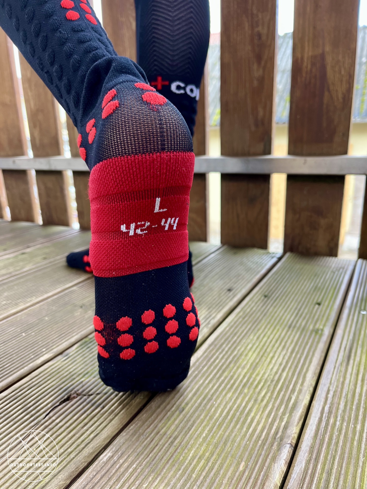 COMPRESSPORT Full Socks Run schwarz