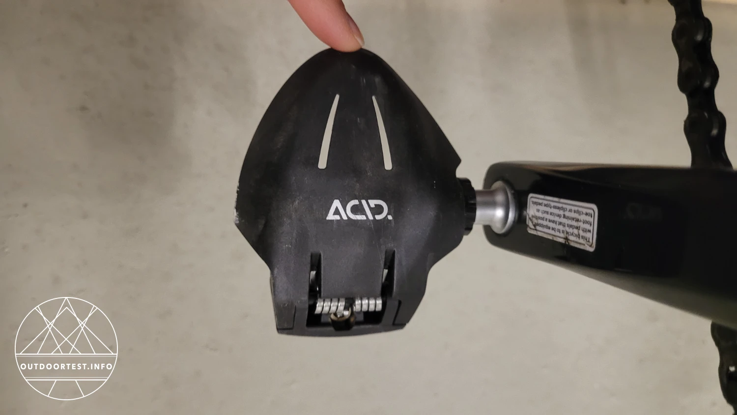 Cube - ACID Pedale CLICK 6° & 0°