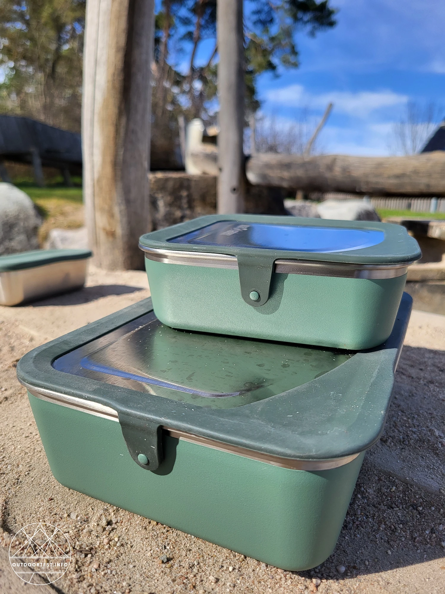 Klean Kanteen - Edelstahl Essensbehälter Lunchbox Rise 3er Set