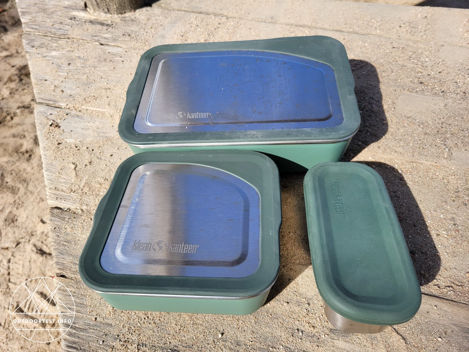 Klean Kanteen - Edelstahl Essensbehälter Lunchbox Rise 3er Set