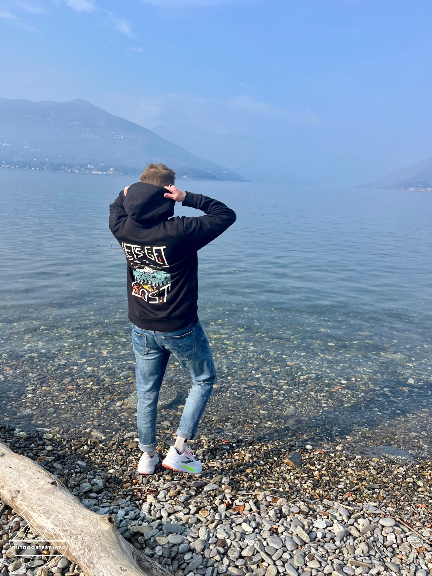 Stoked&Woke Clothing - Organic "Let's Get Lost" Hoodie