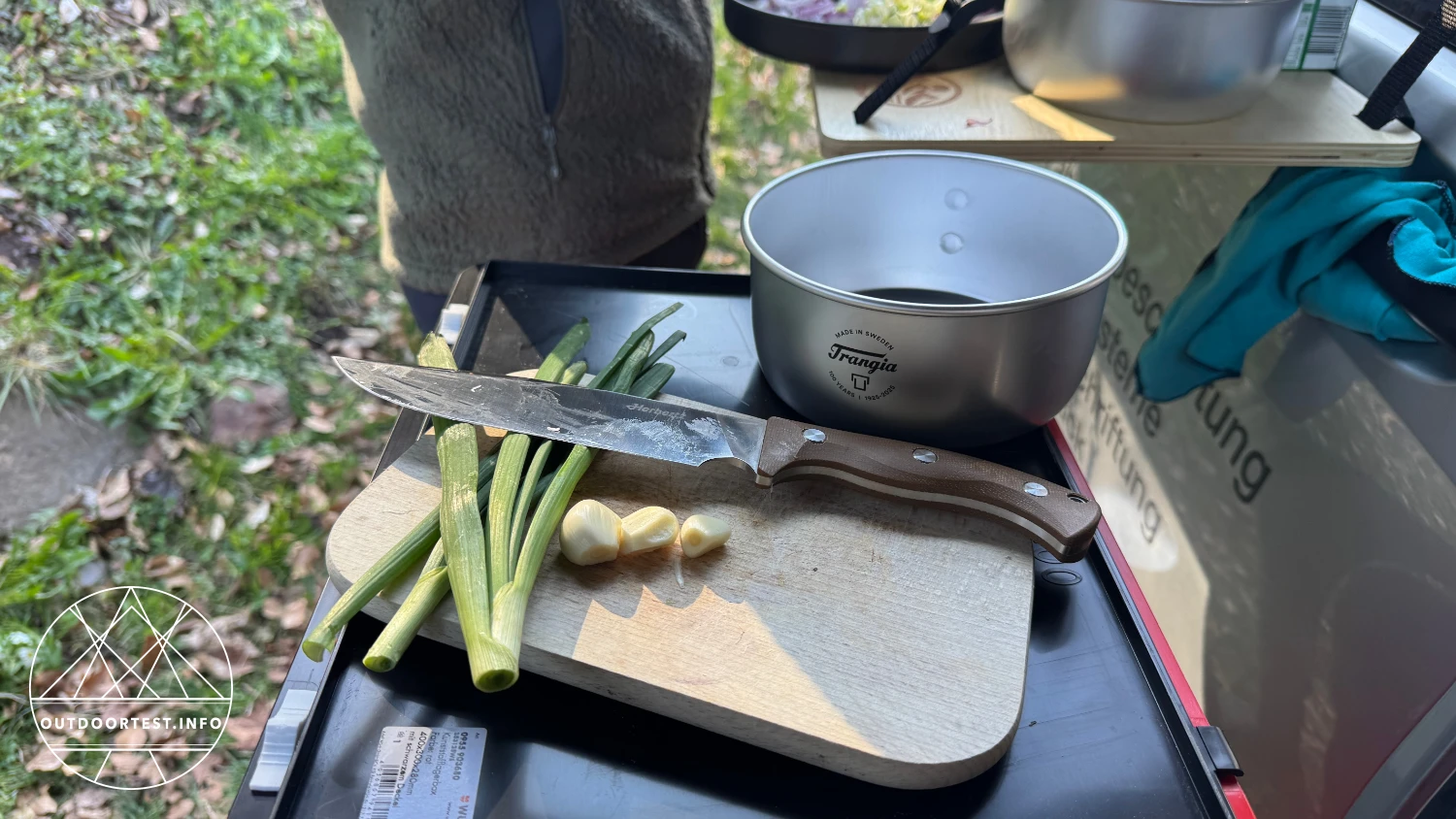 Herbertz - Camp- und Outdoormesser D2, desert Micarta