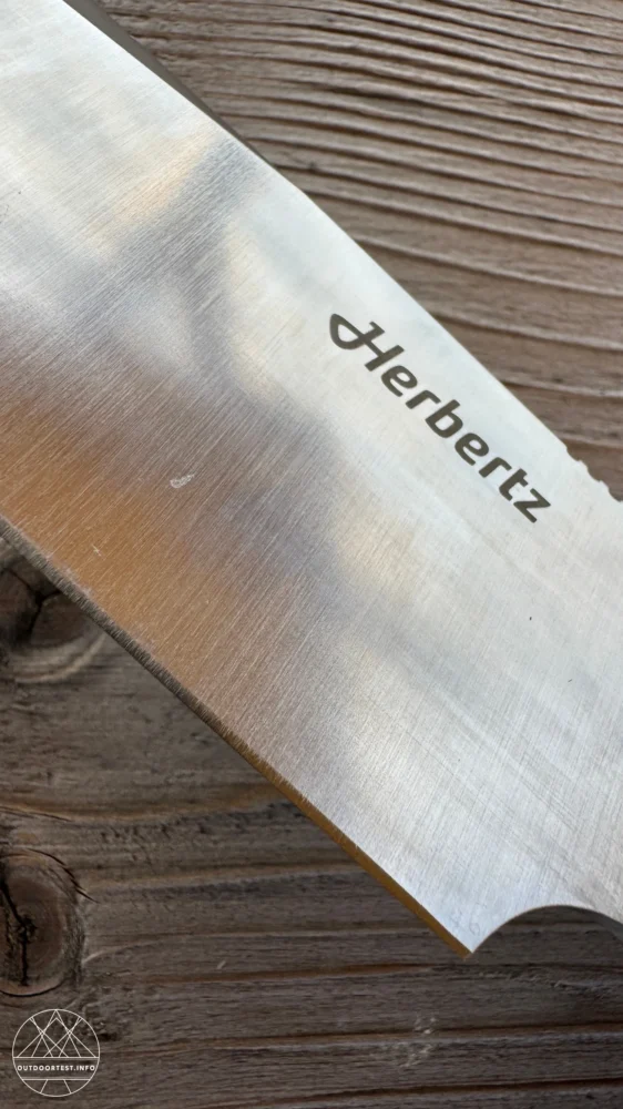 Herbertz - Camp- und Outdoormesser D2, desert Micarta