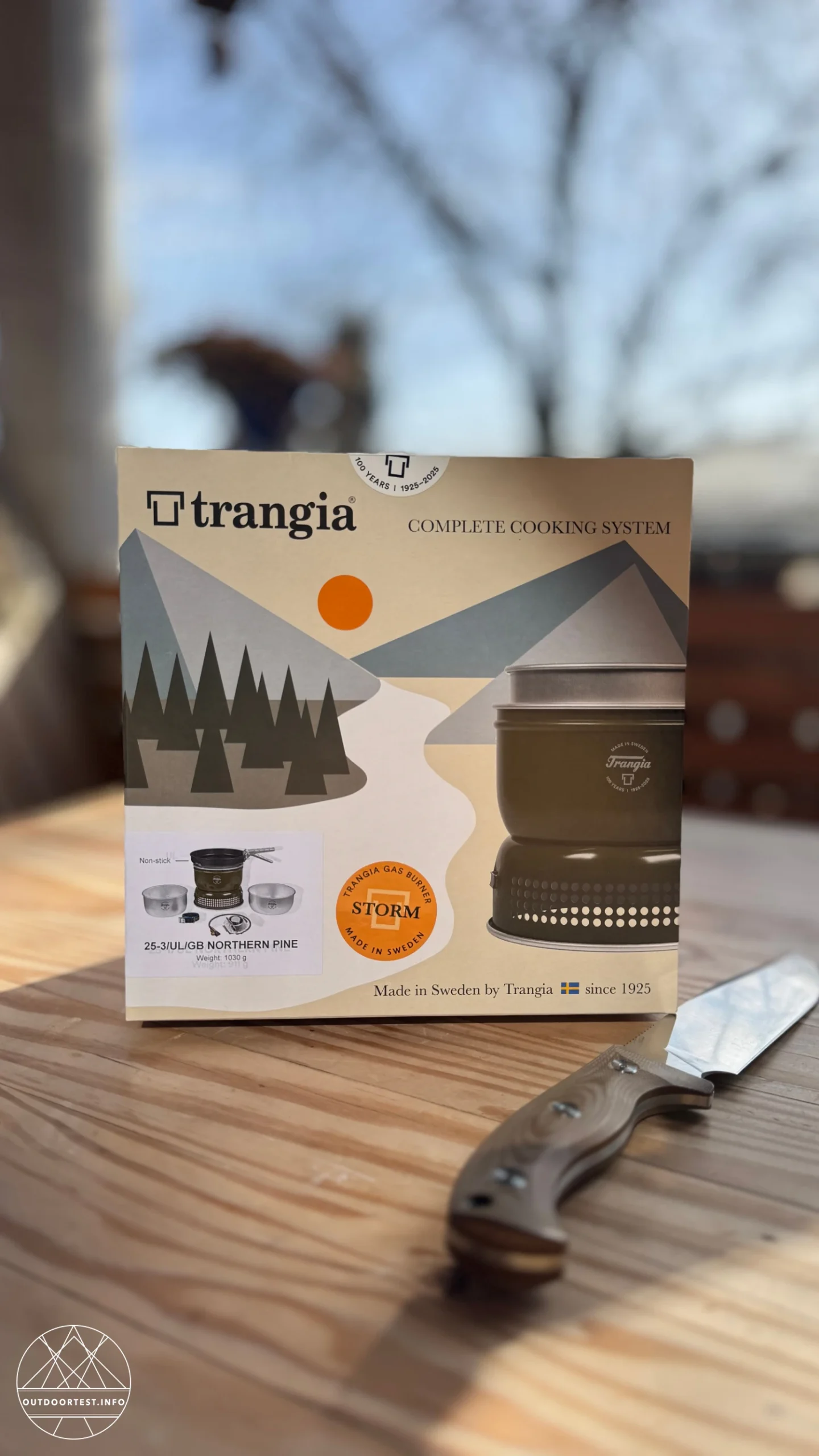 Trangia - Stove 25-3 UL Northern Pine – Gas Burner