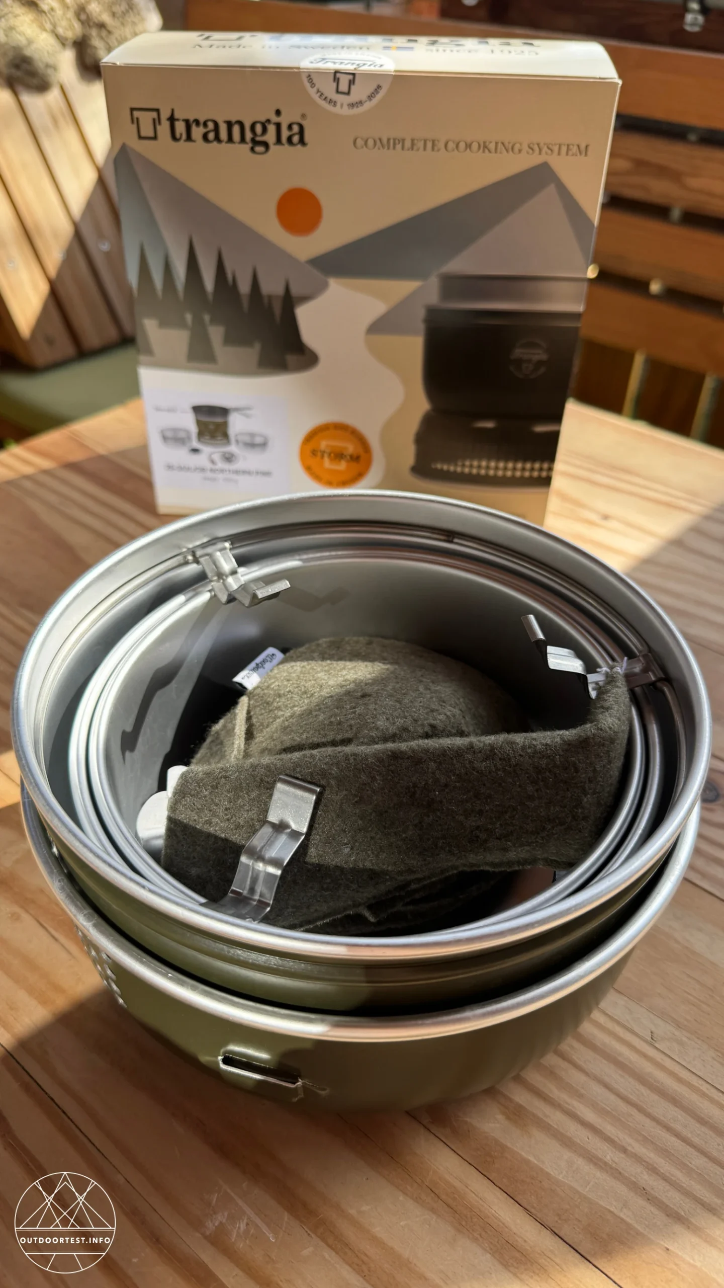 Trangia - Stove 25-3 UL Northern Pine – Gas Burner