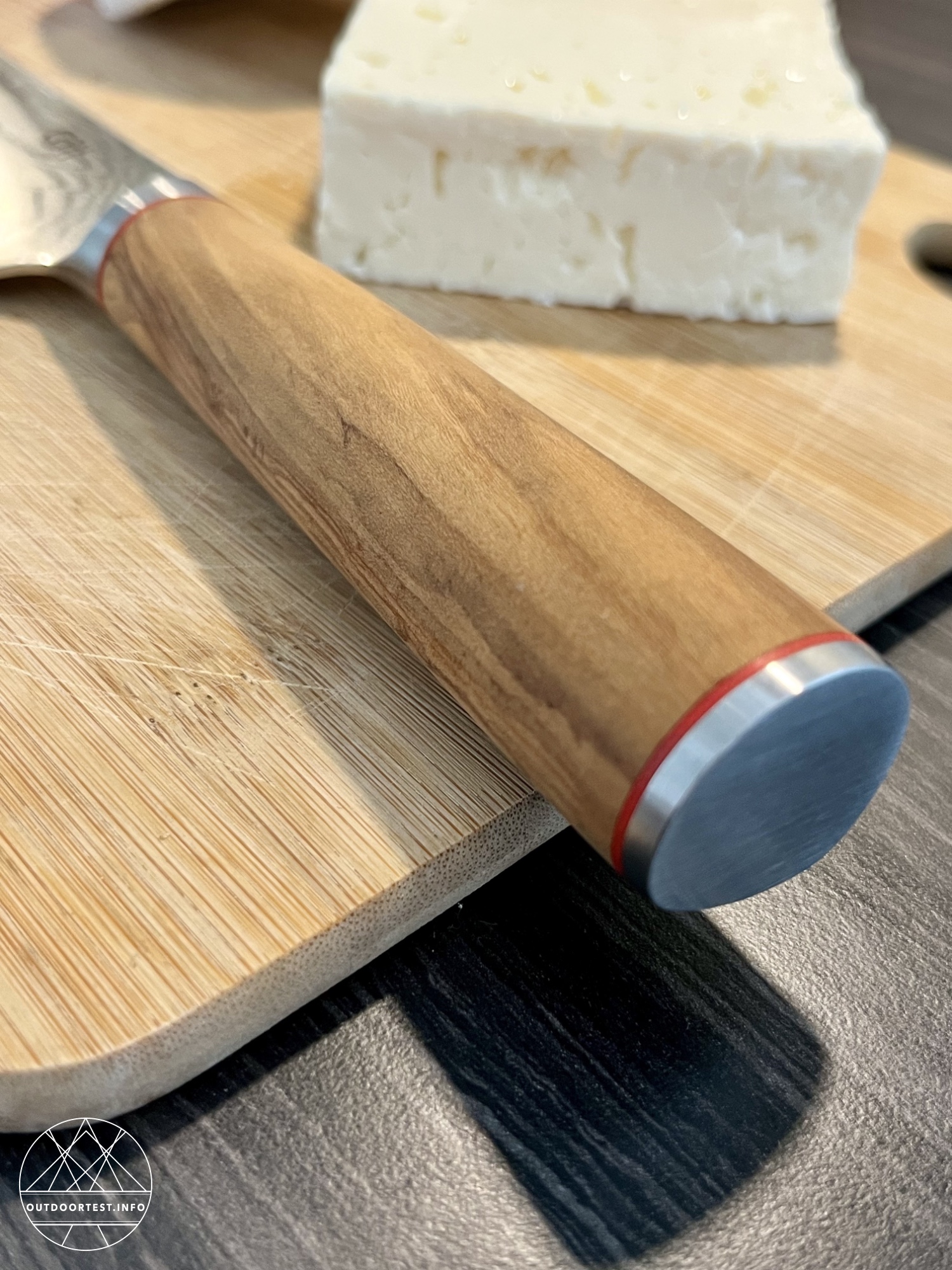 Herbertz CJH - Kochmesser Chef Damast, Olivenholz