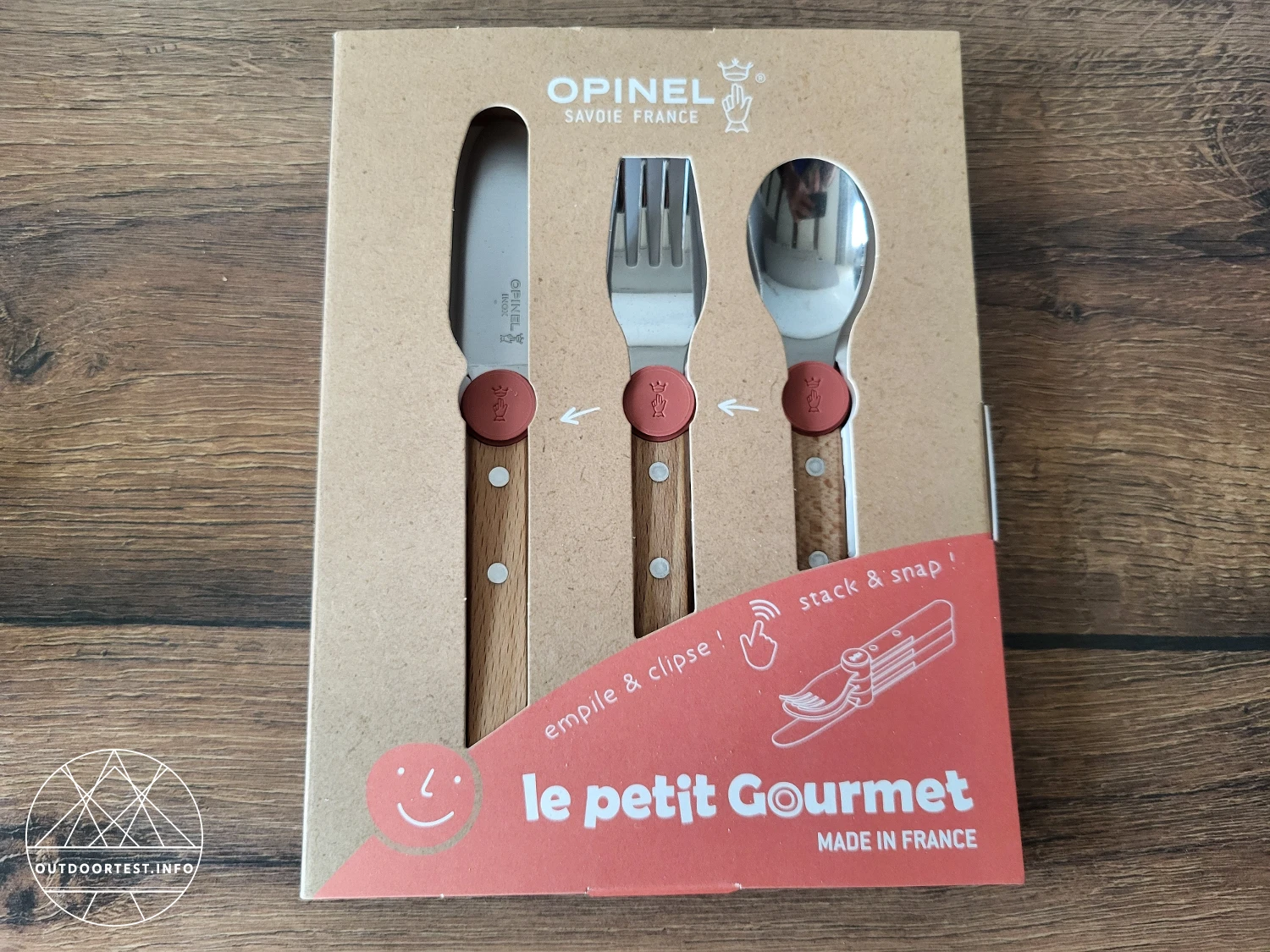 Opinel - Le Petit Gourmet Kinderbesteck-Set