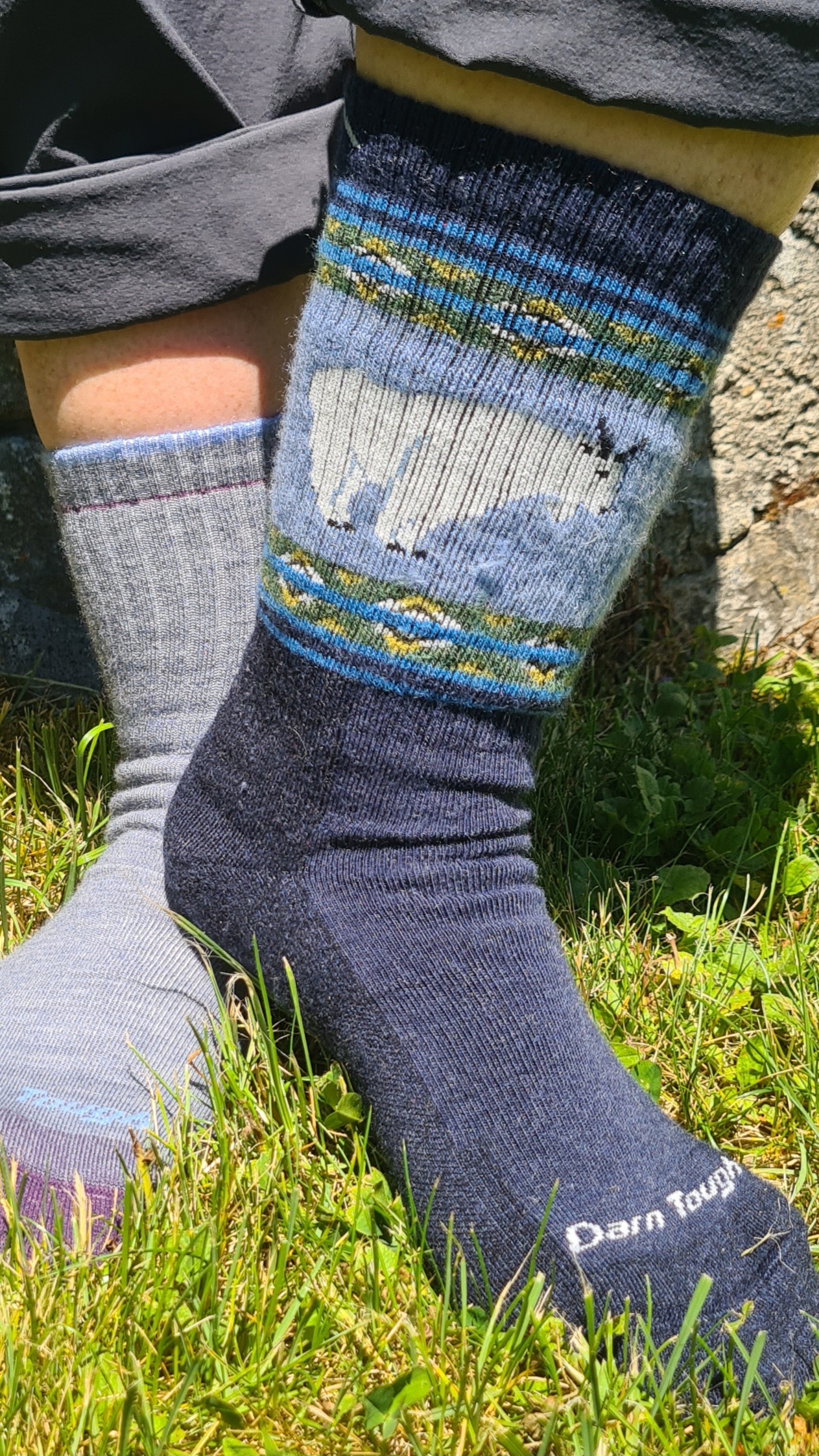 Darn Tough Wandersocken - Hiker & Vanna Grizzle im Vergleich