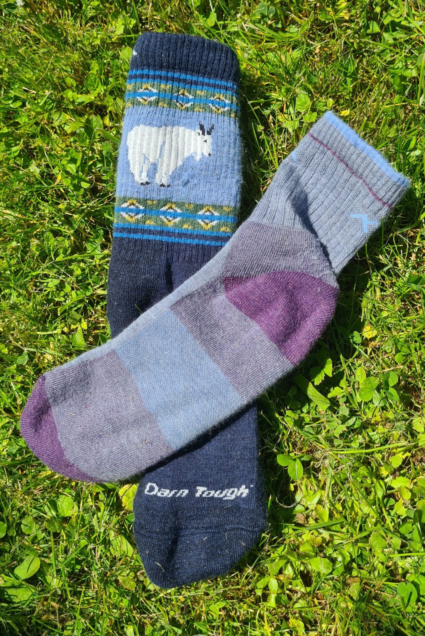 Darn Tough Wandersocken - Hiker & Vanna Grizzle im Vergleich
