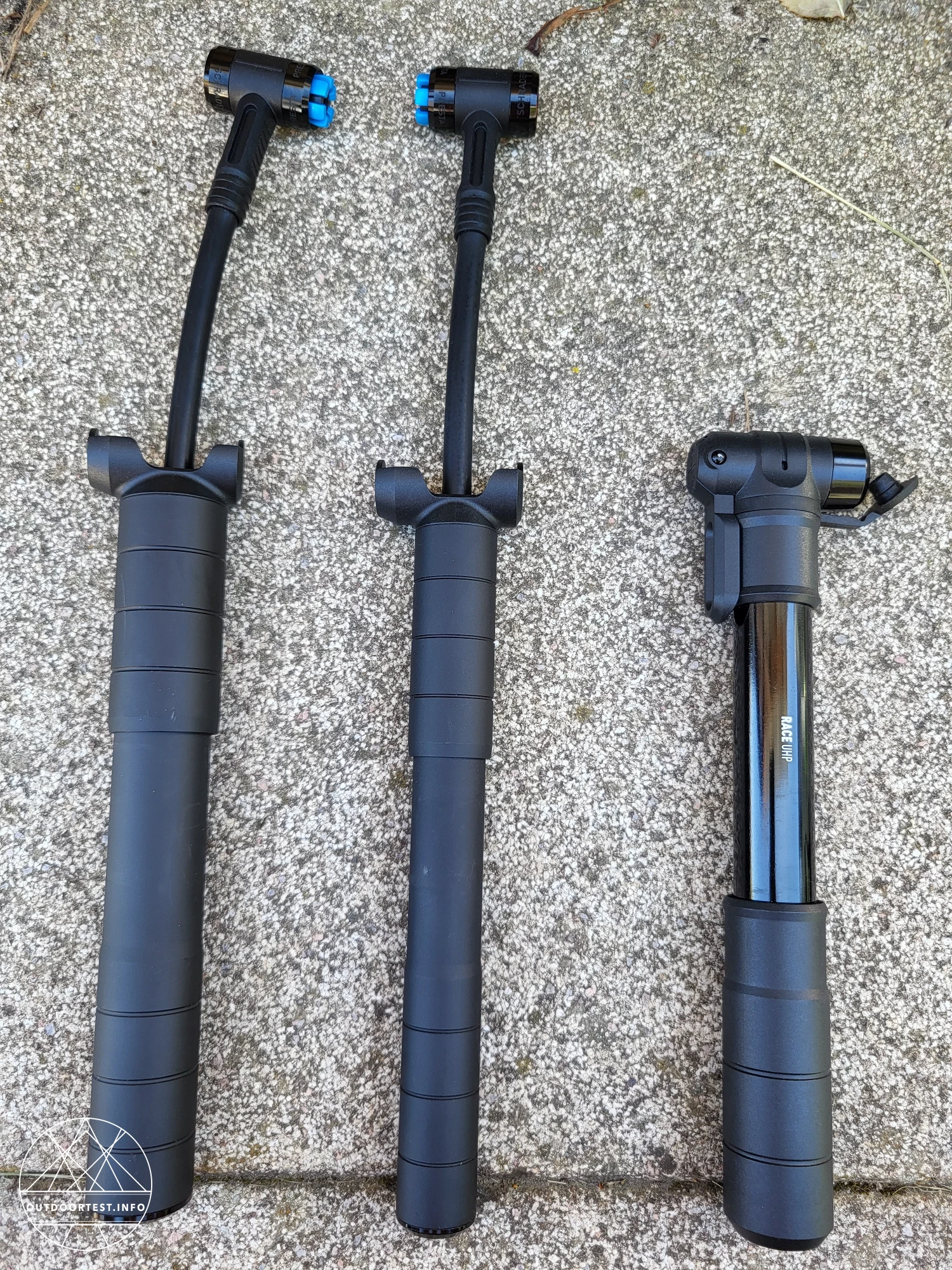 Cube - Fahrradpumpen Acid Race Flex HV, Acid Race Flex HP und Acid Race UHP