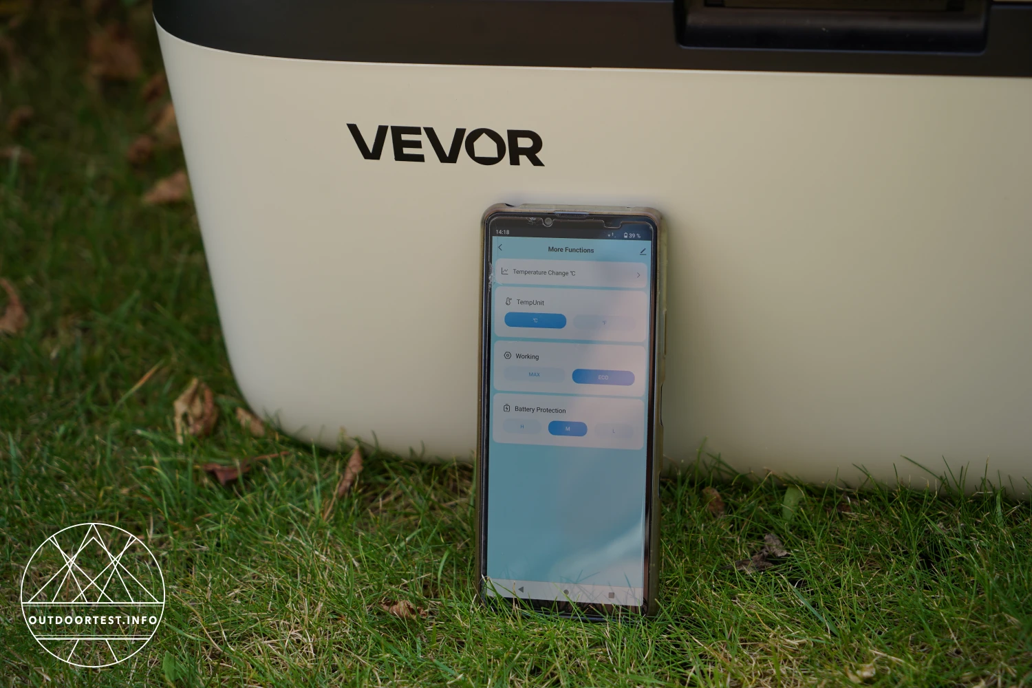 Vevor Kompressorkühlbox 15L