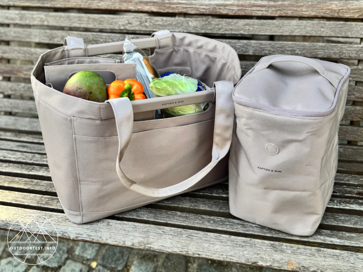 Kapten & Son - Vaasa Shopping Basket mit Vaasa Cooling Inlay & Vaasa Organizing Inlay
